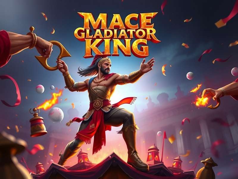 Mace Gladiator King Game Banner